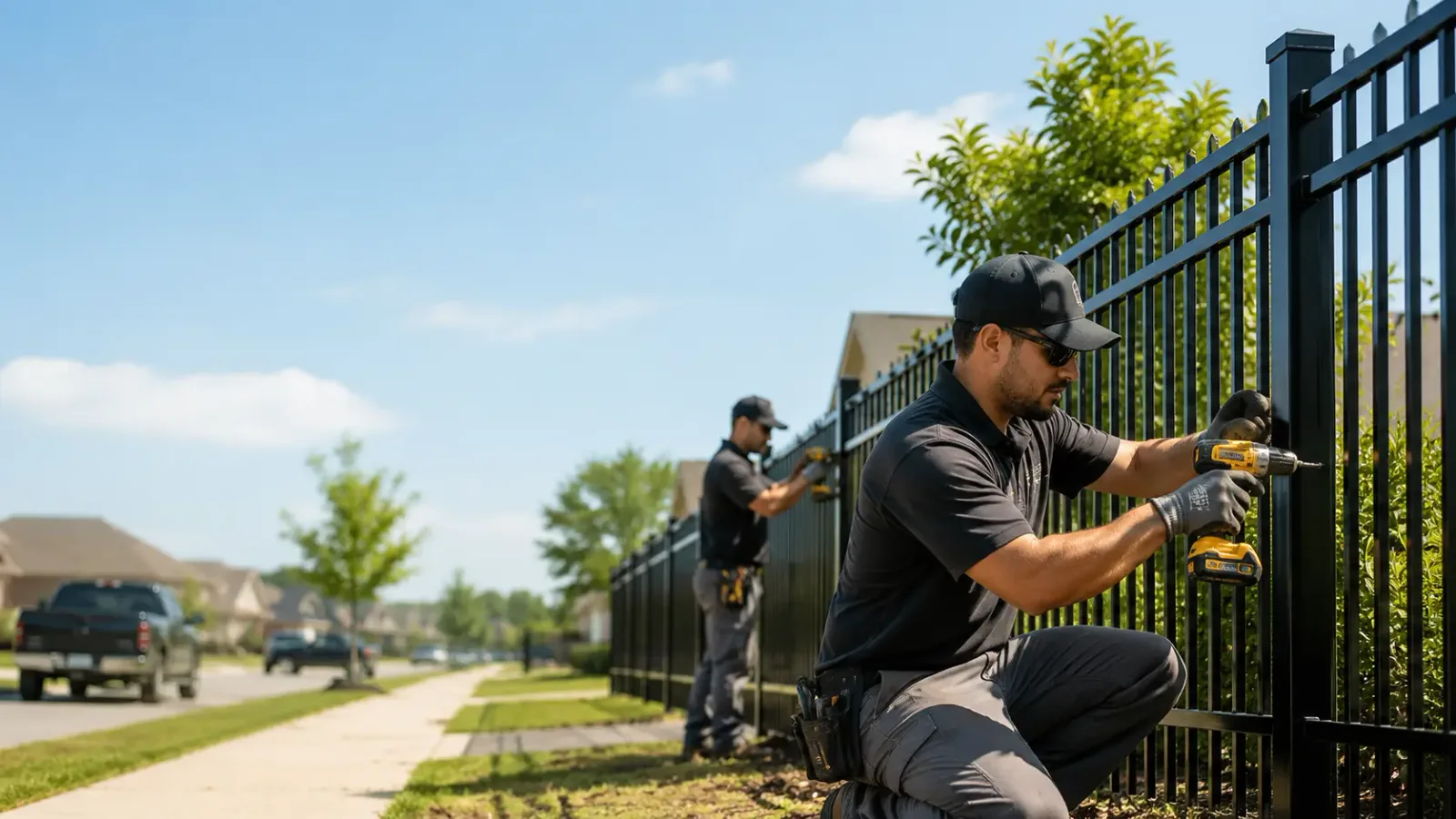 Metal Fence Installation in Dublin, PA
